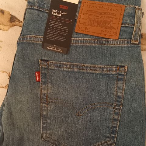 Levis 512 slim taper