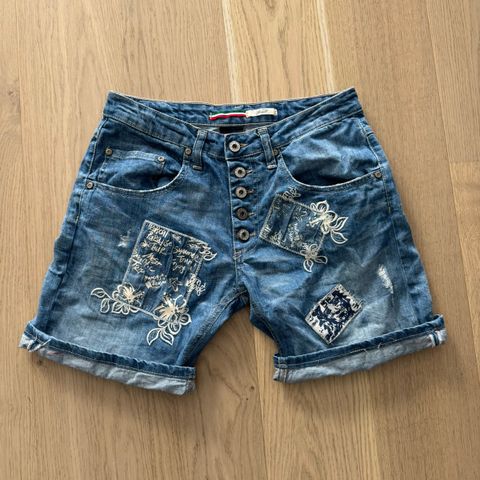 PLEASE denim shorts