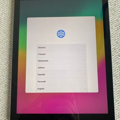 Strøken iPad gen5