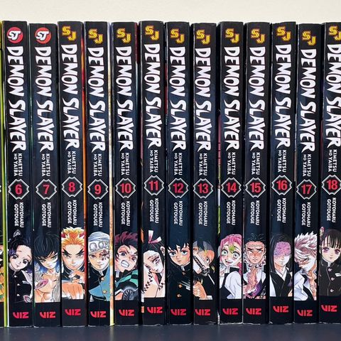 Demon Slayer 1-23. Hele serien.