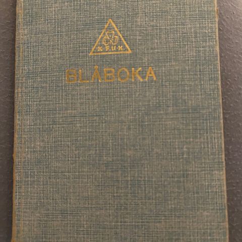 Blåboka. Handboka for Norges K.F.U.K speidere (1947)