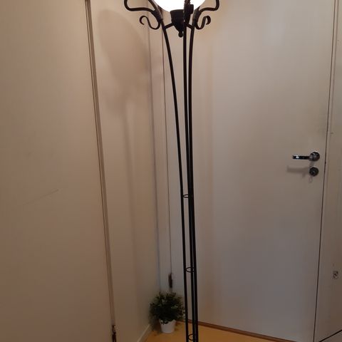 Stålampe  H 185 cm