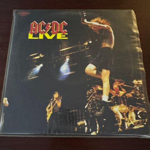 ACDC live LP plate