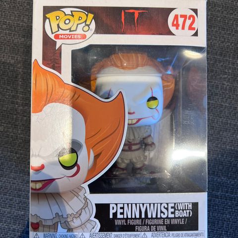 It Pennywise (with boat) pop figur