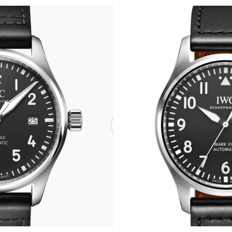 IWC Mark XVIII eller XX - sort