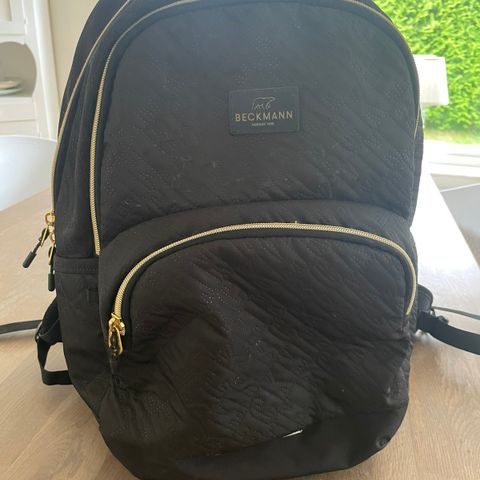 Beckmann skolesekk 30 l - sort