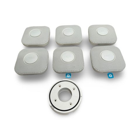 Google Nest Protect røykvarsler - Batteri - 6 stk