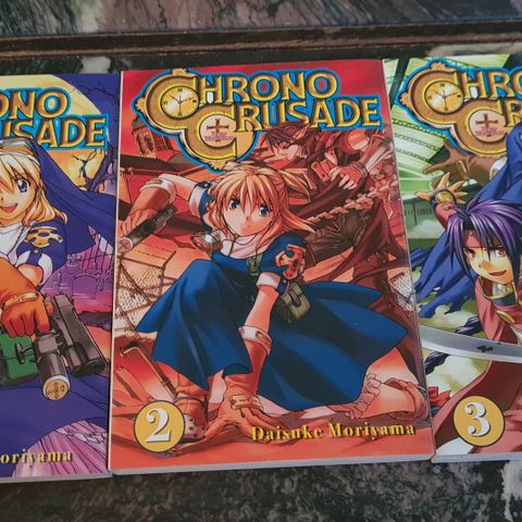 Manga: Chrono Crusade: Norsk