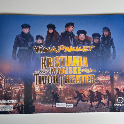 Kristiania Magiske Tivoli Teater - Vikapakket - Julehefte