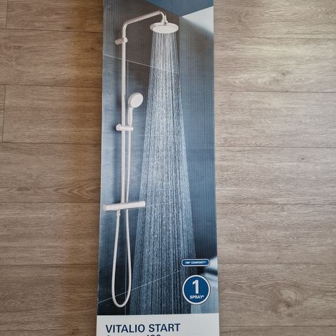 Grohe vitalio start 160 dusjsett / Regnfallsdusj med blandebatteri