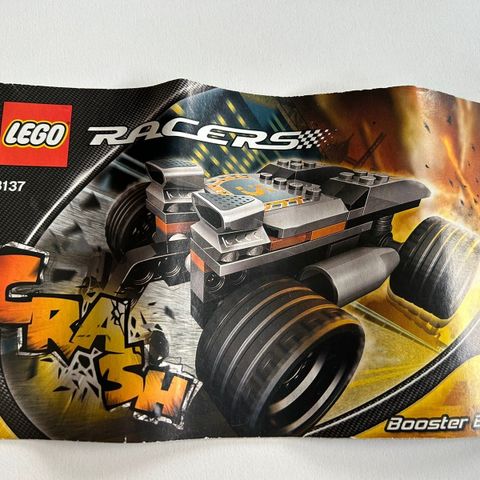 Lego Racers, 8137. Booster Beast. Crash.