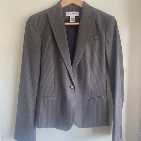 Calvin Klein pin-stripe blazer