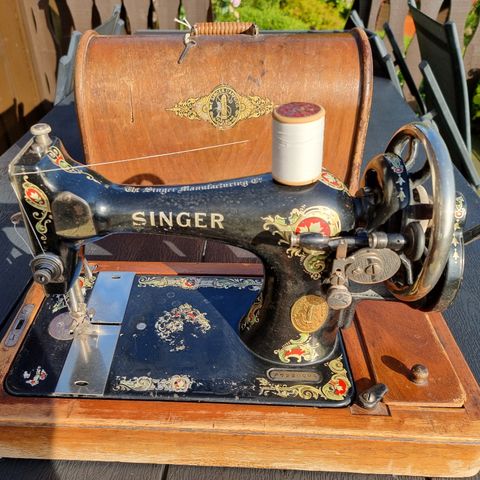 Singer symaskin retro nr. F 7220004