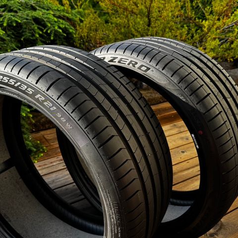 Pirelli P Zero 255/35-21 98w elect - 2 stk - som nye