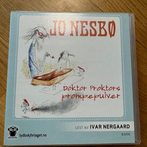 Lydbok Dr. Proktor på CD