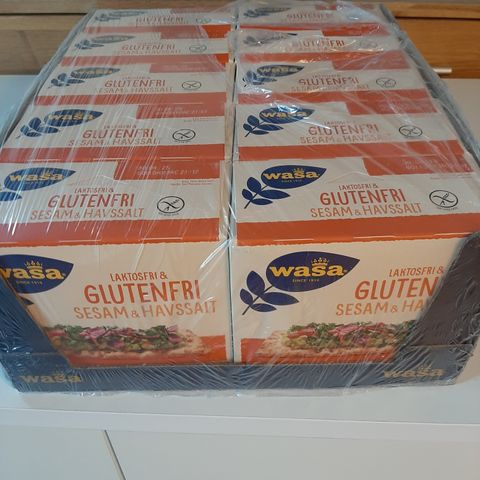 Gluten og laktosefrie knekkebrød selges!