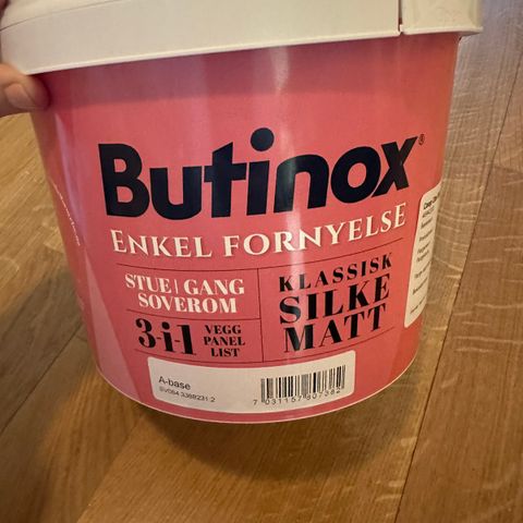 Reservert - Butinox interiørmaling i farge Jotun Laurbær