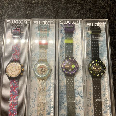 Swatch klokker for samlere