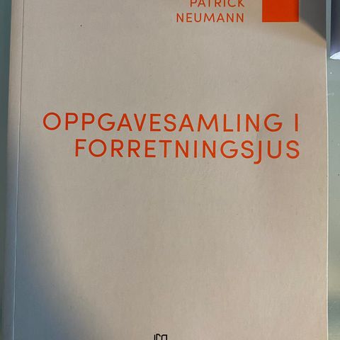 Oppgavesamling i forretningsjus