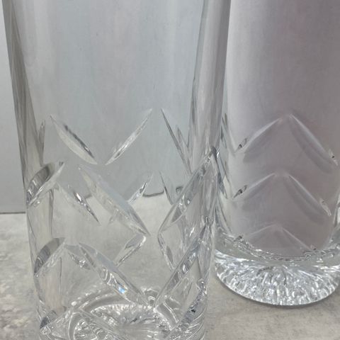 Krystal glass selges