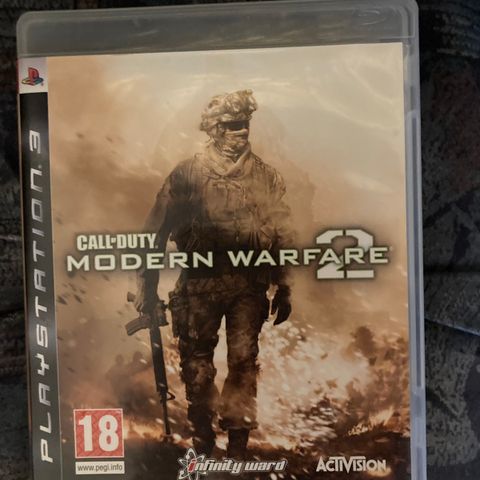 PS3 call of duty Modern Warfare 2 spill