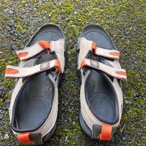 Timberland sandaler, skinn str 41-42