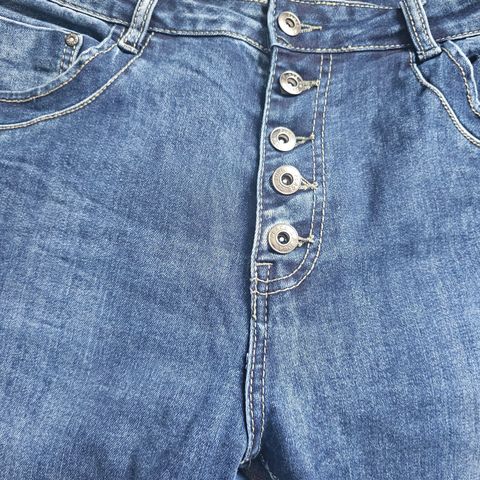 Stretch jeans i str 40