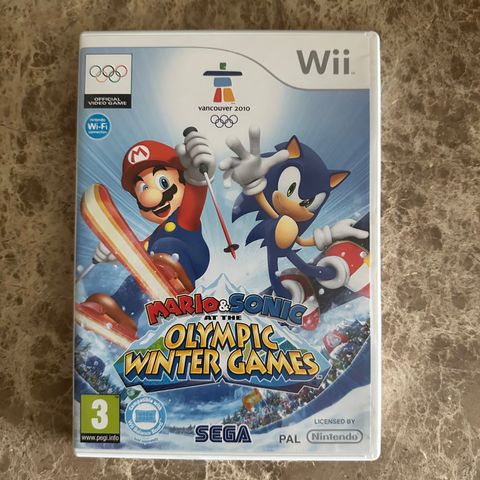 Komplett Mario Sonic Olympic Winter Games selges!