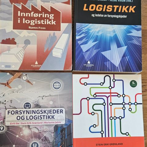 Pensumbøker, fagskole  logistikk