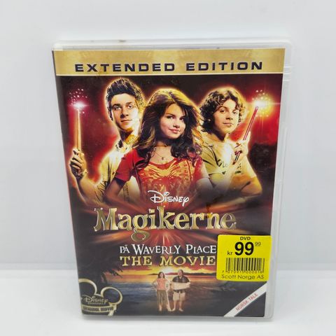 Magikerne på Waverly Place. The movie. Dvd