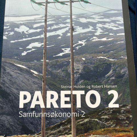 Pareto 2. Samfunnsøkonomi 2.