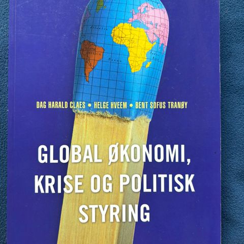 Global økonomi, krise og politisk styring