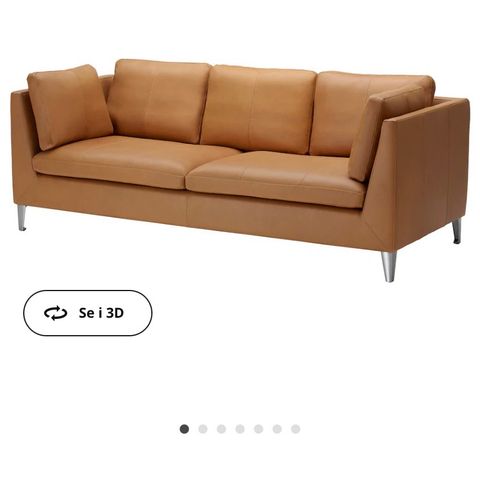 IKEA Stockholm sofa (brun som på bilde) ønskes kjøpt i Rogaland