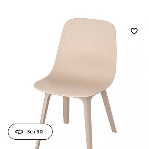 Odger stol fra Ikea