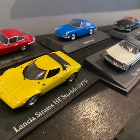 Classic sports cars collection