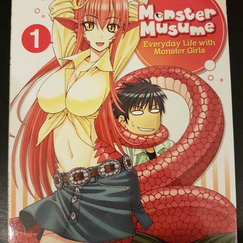 Monster Musume Manga 1,2,3