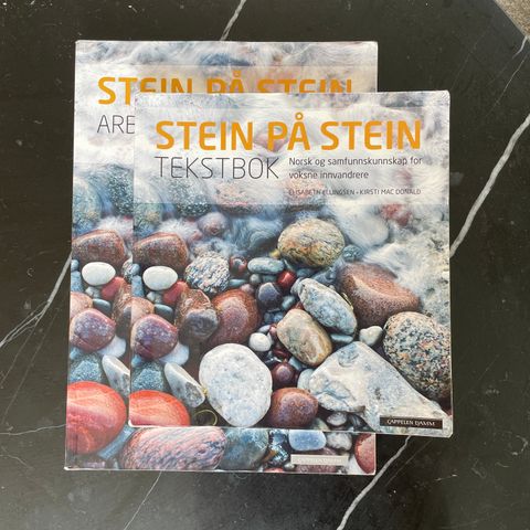 Stein på stein workbook and Textbook