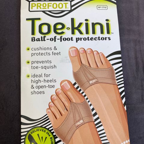 Toe-kini toekini forforstøtte