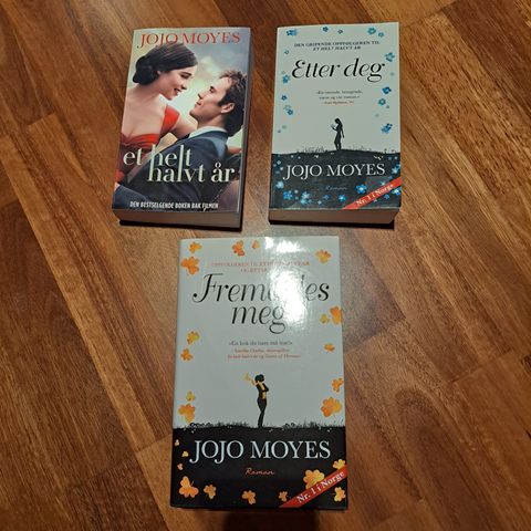 Jojo Moyes bøker kr 349 samlet