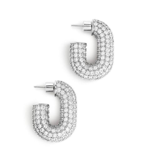 Arket Rhinestone hoops