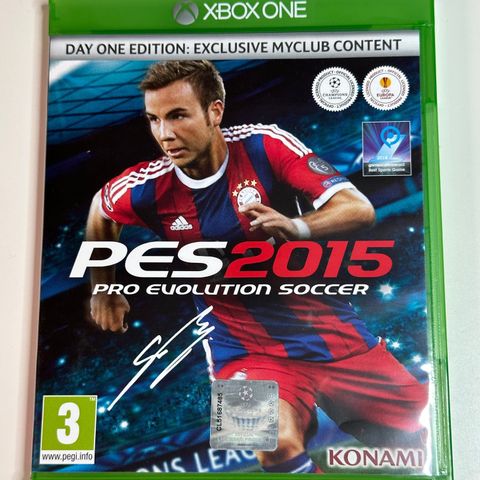 PES 2015 Xbox One