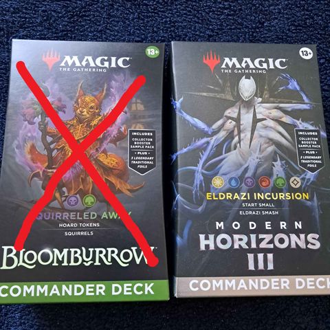 Bloomburrow og MH3 Commander decks