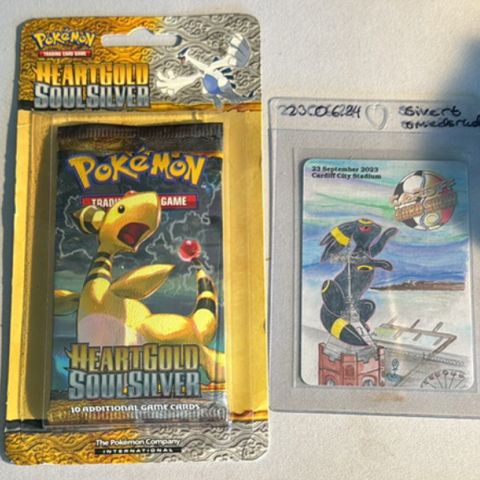 Heart Gold Soul Silver Blister Pack Sealed