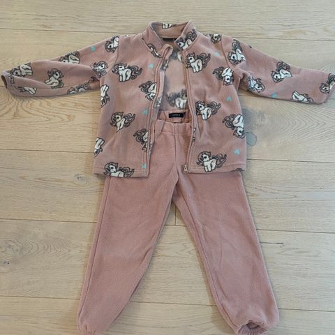 Name it fleece sett Strl 4 år