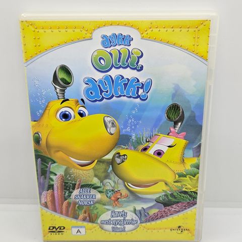 Dykk Olli, dykk vol 1. Havets mest nysgjerrige. Dvd