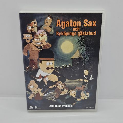 Agaton Sax och Byķöpings gästabud. Svensk dvd