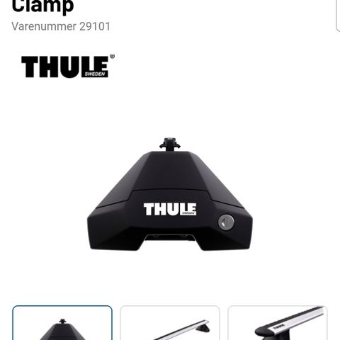 Thule evo clamp fotsett