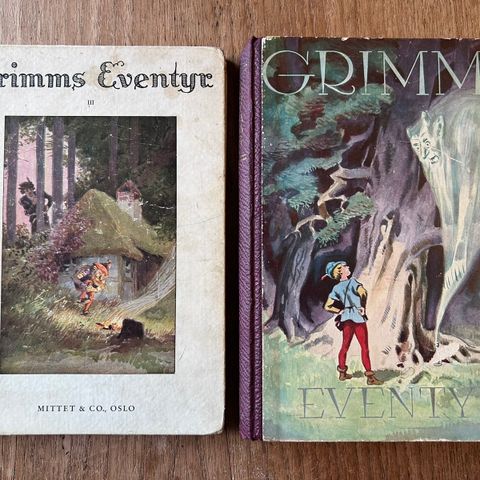 To gamle eventyrbøker, Grimms eventyr