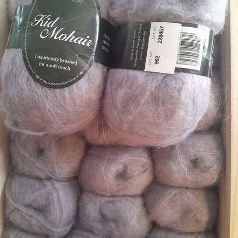 Kid soft mohair