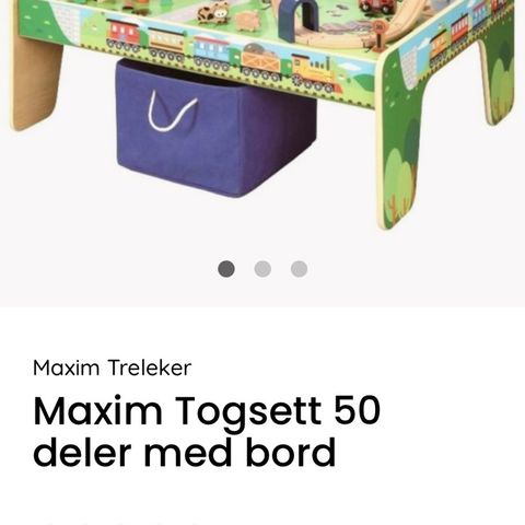 Brio togbane med bord